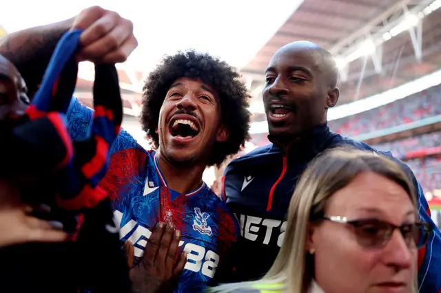 Palace celebrate
