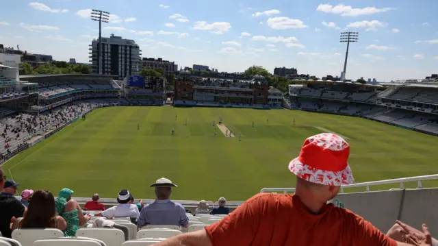 Lord's during Middlesex v Leics on day two