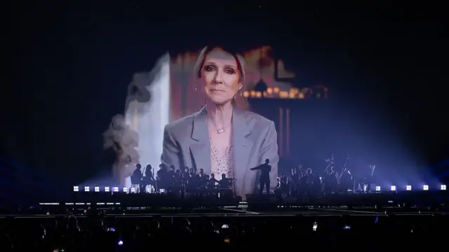 Celine Dion at the semi-final