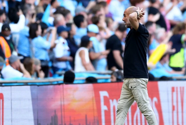 Manchester City manager Pep Guardiola