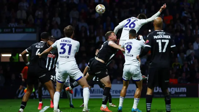 Riley Harbottle heads home