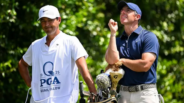 Rory McIlroy and caddie Harry Diamond
