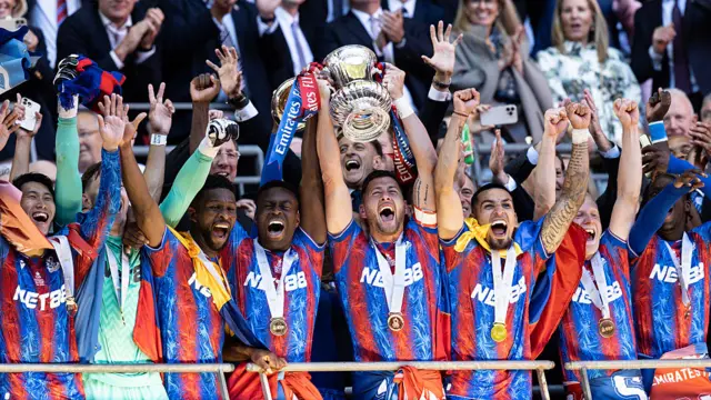 Crystal Palace lift the FA Cup