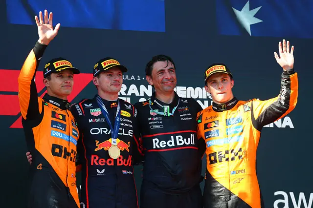 Imola podium
