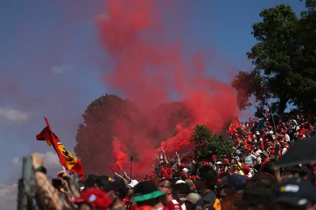 Ferrari fans