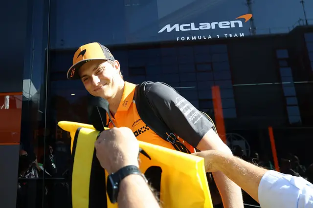 Oscar Piastri at Imola