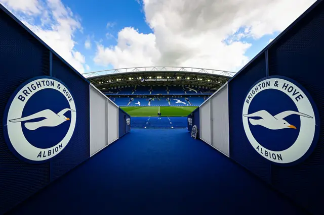 Amex Stadium tunnel