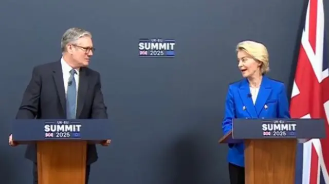 Starmer and von der Leyen