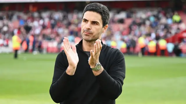 Arsenal manager Mikel Arteta
