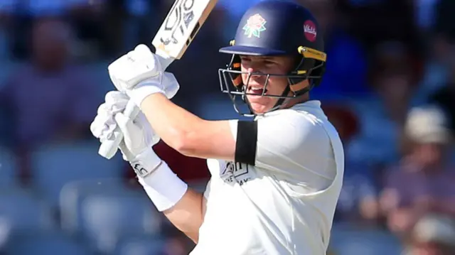 Marcus Harris batting