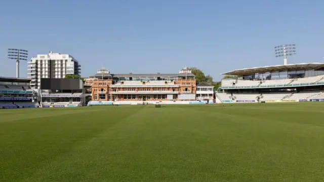 Lord's in the sunshine