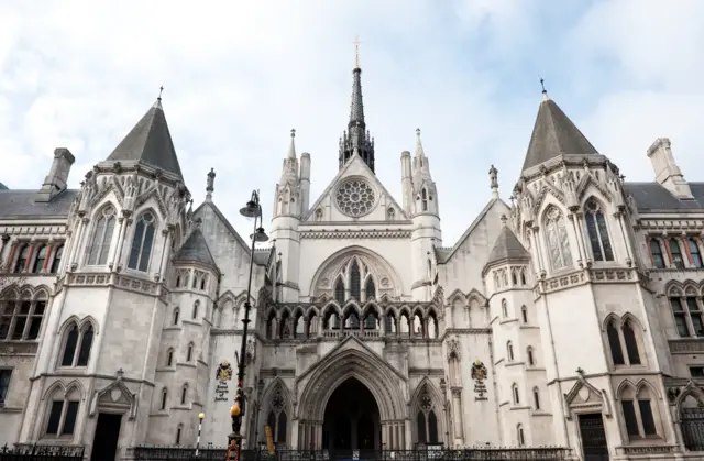The Royal Courts of Justice in London