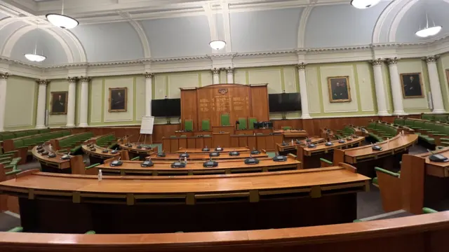 Interior of County Hall