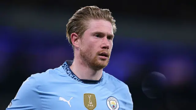 Manchester City's Kevin De Bruyne