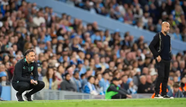 Vítor Pereira and Pep Guardiola
