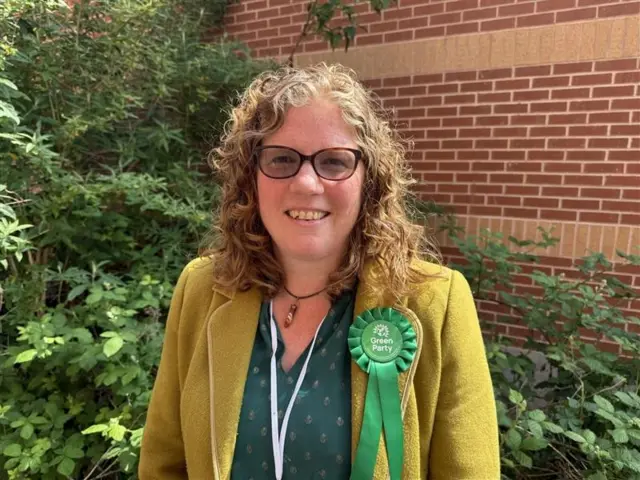 Green councillor Hannah Robson