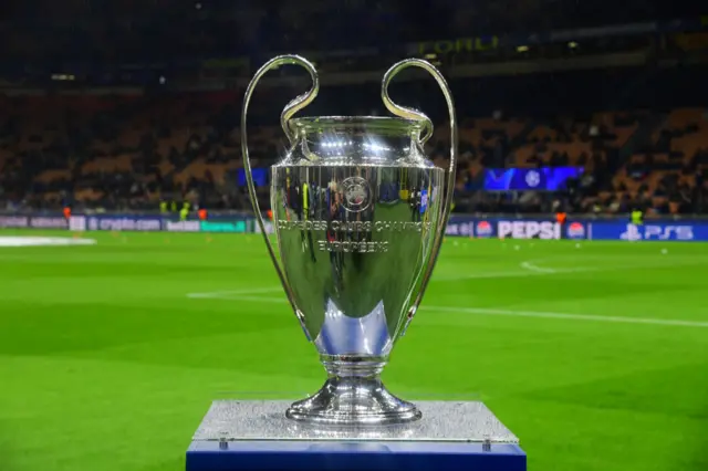 Champions League trophy