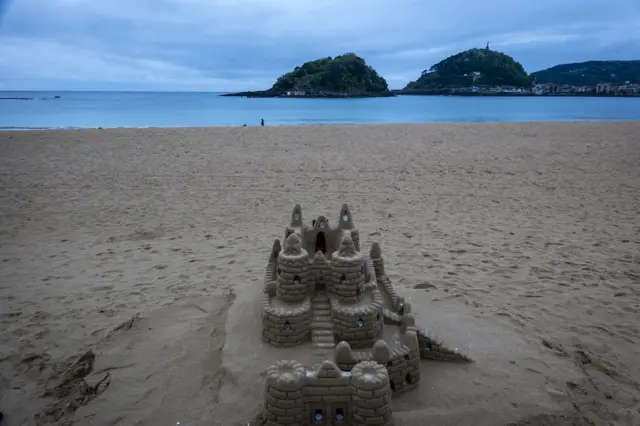 Ondarreta Beach in San Sebastian