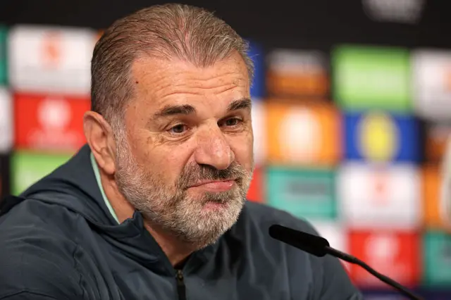Tottenham manager Ange Postecoglou
