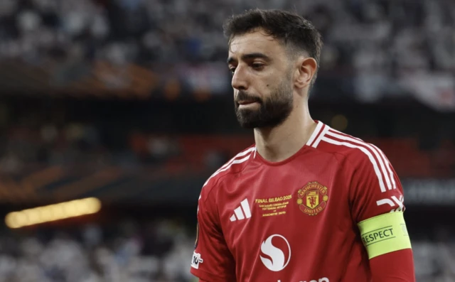 Manchester United's Bruno Fernandes