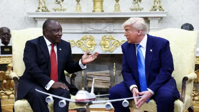 Ramaphosa and Trump