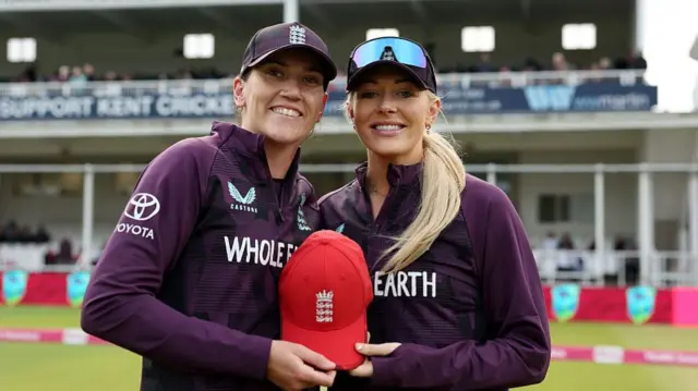 Sarah Glenn with Emily Arlott