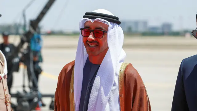 UAE Foreign Minister Sheikh Abdullah bin Zayed Al Nahyan.