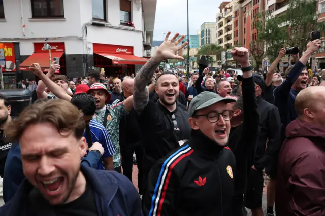 Manchester United supporters