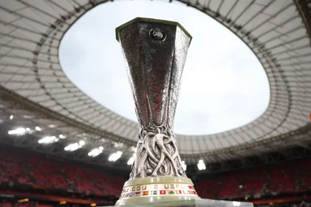 Europa League trophy