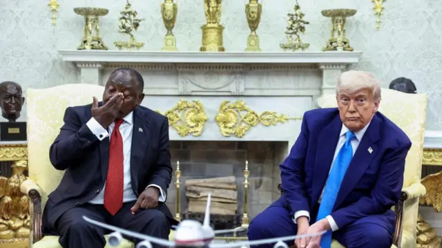 Ramphosa and Trump