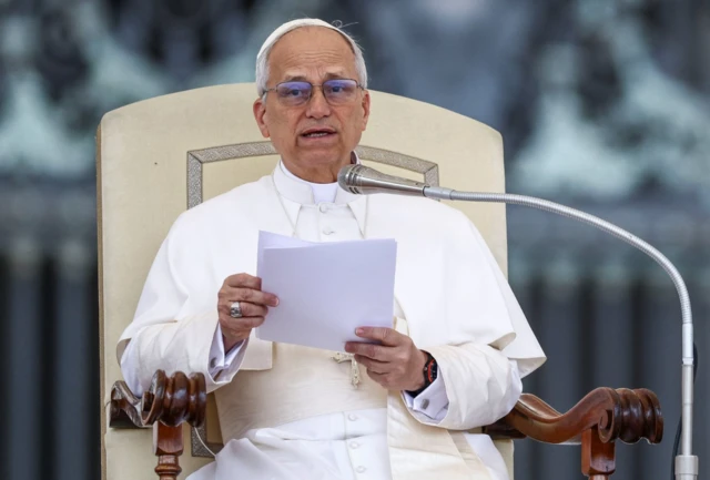 Pope Leo XIV holds his first general audience in St. Peter's Square