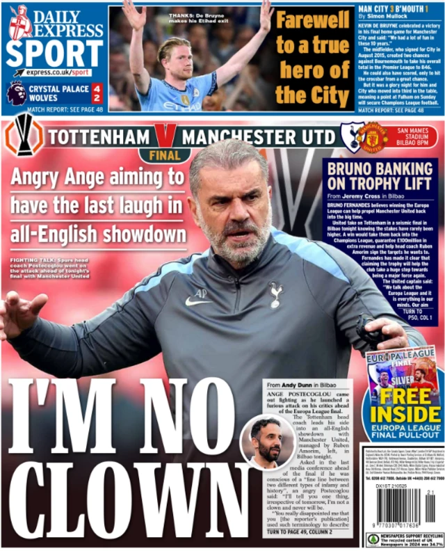 Express back page