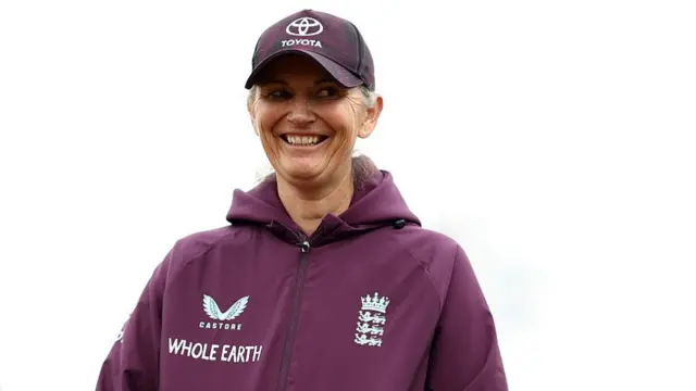 England Head Coach, Charlotte Edwards