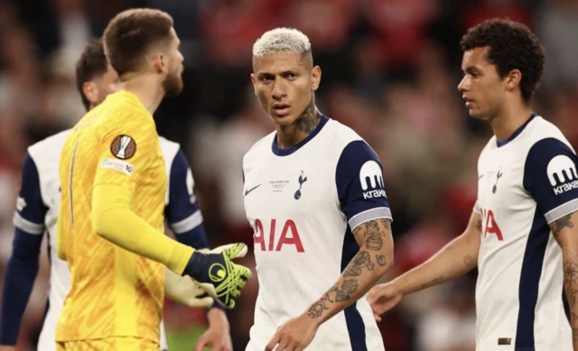 Tottenham Hotspur's Richarlison looks on