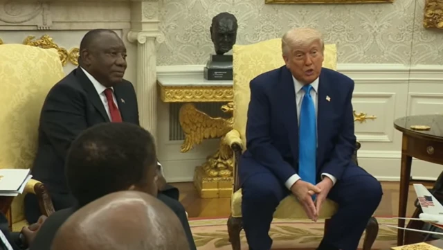 Ramaphosa and Trump