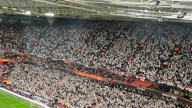 Tottenham fans celebrating