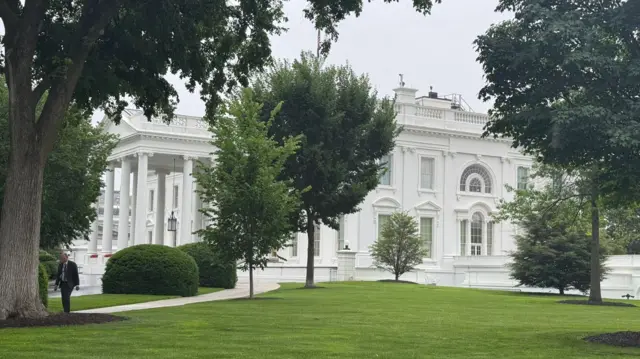 Exterior of the White House