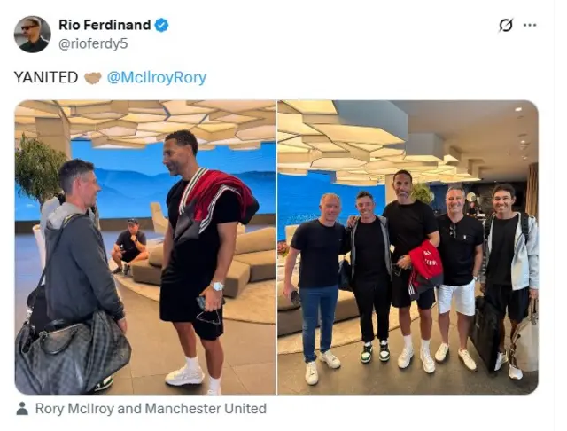Rio Ferdinand on X