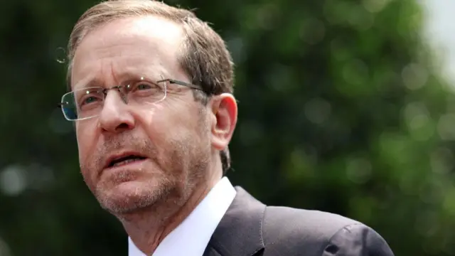 Israeli President Isaac Herzog
