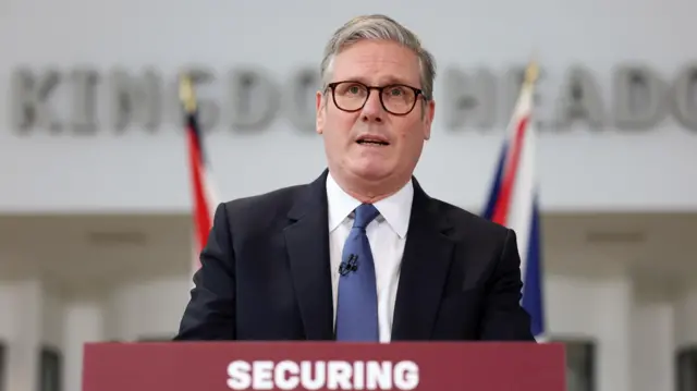 Starmer speaks