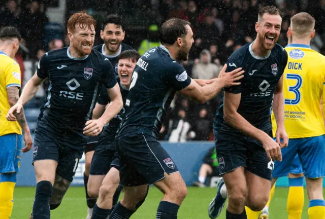 Ross County were far too strong for Raith Rovers last year