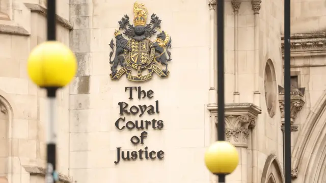 The Royal Courts of Justice in London