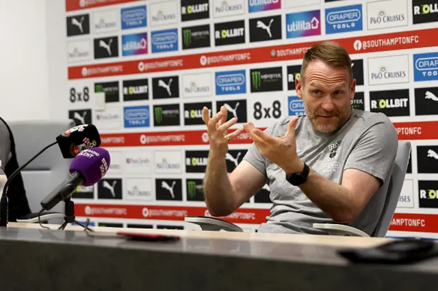 Southampton Interim Manager Simon Rusk