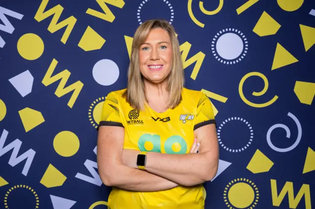 Karen Greig, Head Coach of Manchester Thunder poses for a portrait