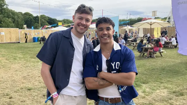 Luke and Freddie from the Traitors