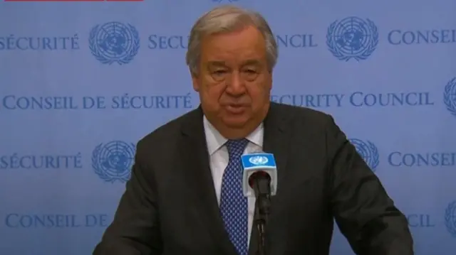 UN Secretary-General António Guterres