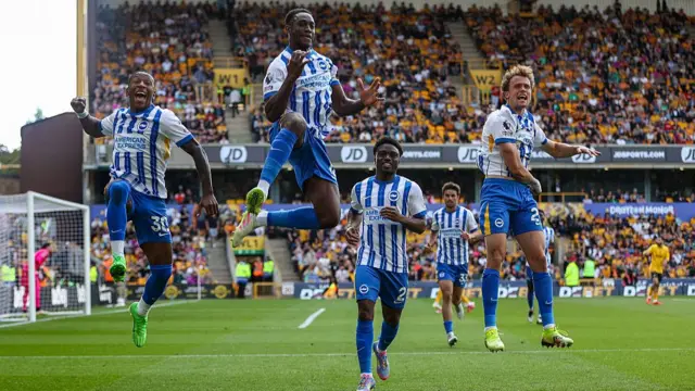 Welbeck in action for Brighton