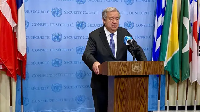 UN Secretary-General Antonio Guterres