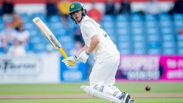 Nottinghamshire opener Ben Slater