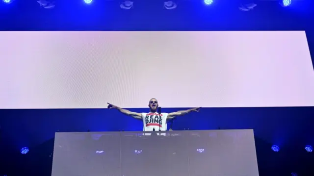James Hype pictured performing in Liverpool last year
